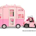 Na Na Na Surprise Kitty-Cat Camper Playset, Pink Toy Car Vehicle for Fashion Dol