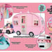 Na Na Na Surprise Kitty-Cat Camper Playset, Pink Toy Car Vehicle for Fashion Dol