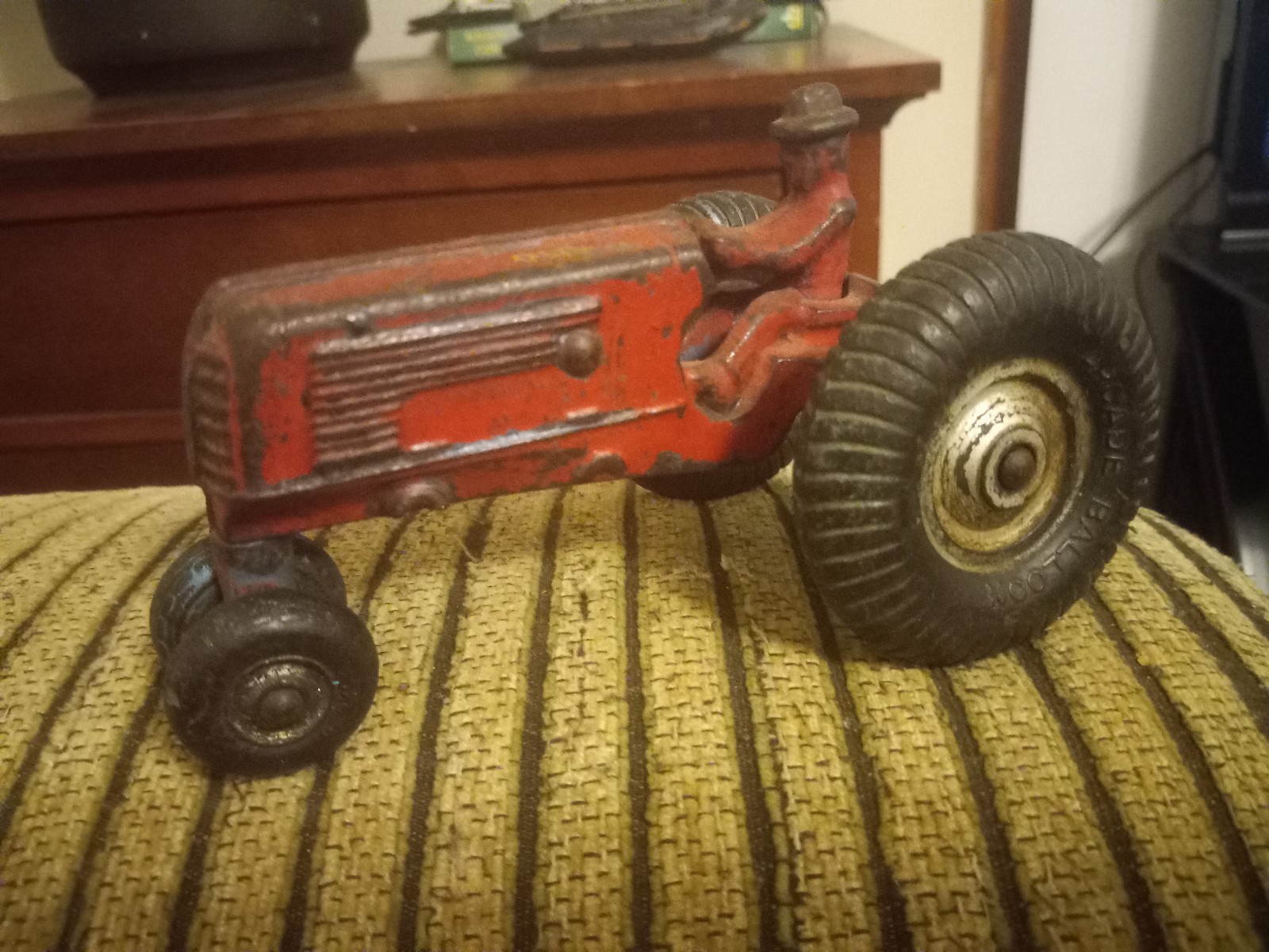 1940s Hubley Toy Tractor