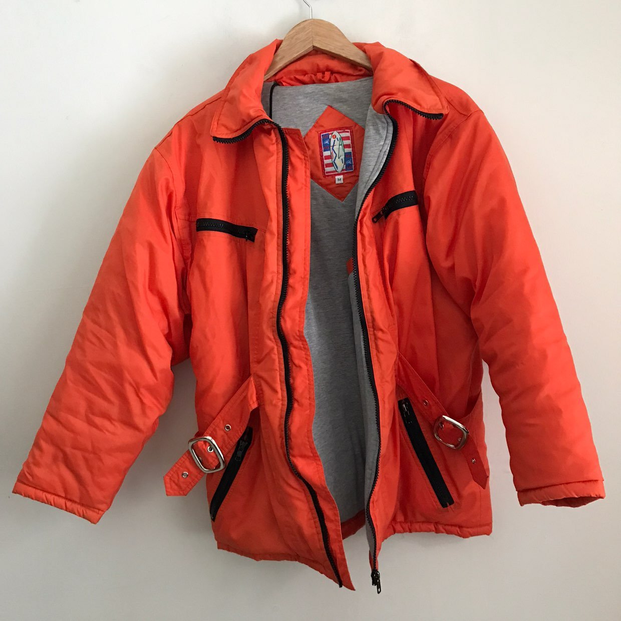 Orange jacket