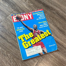 Ebony Magazine Michael Jordan Cover