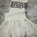 Vintage 1970's Etienne Aigner Long Knit Warm Winter Designer Logo Scarf Fringe