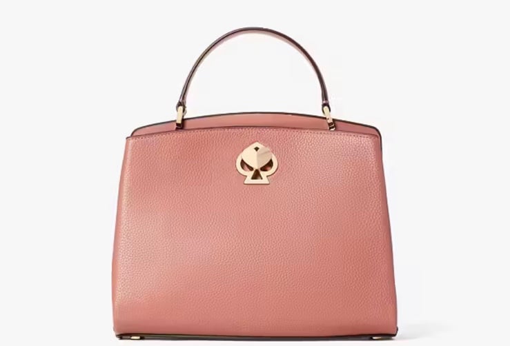 Kate Spade Purse Romy Medium Satchel & Crossbody Blush Leather