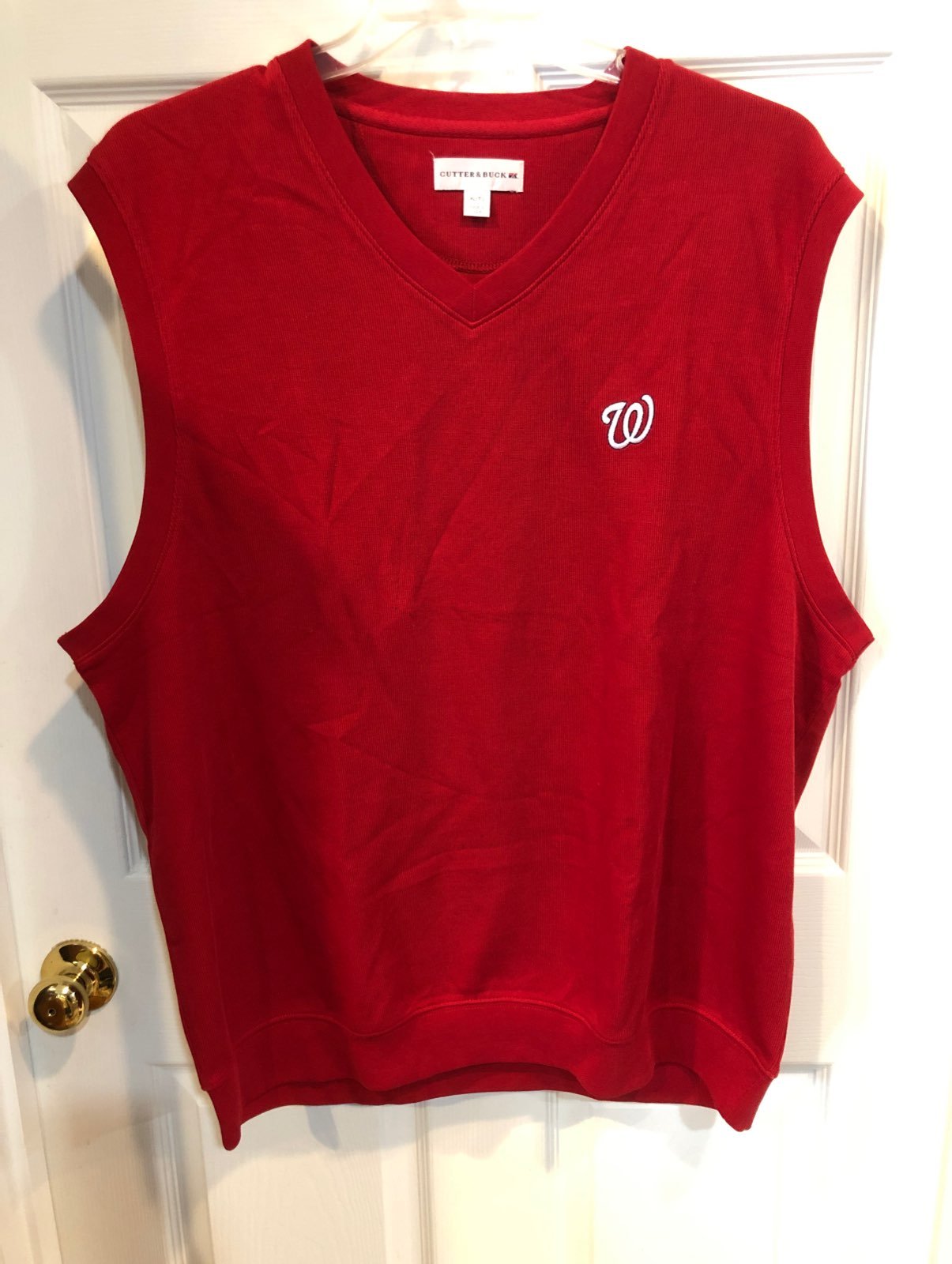 Men's Washington Nats Sweater Vest XL