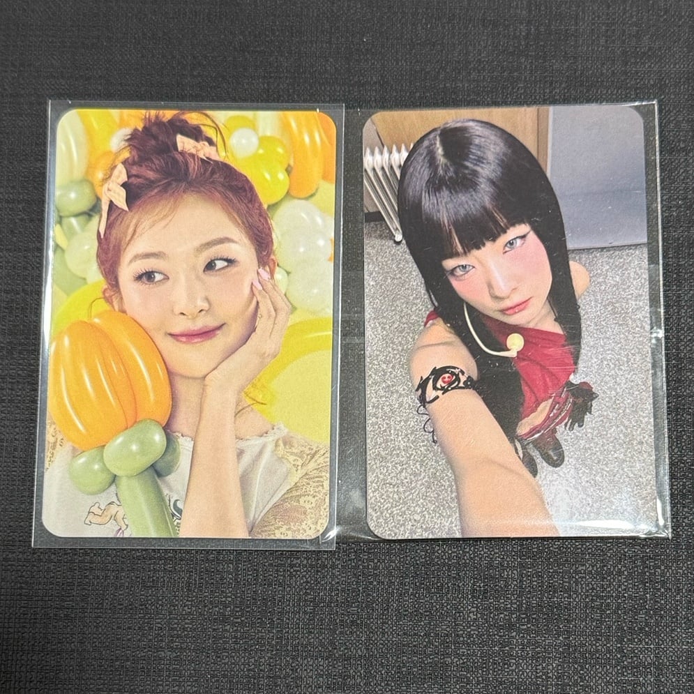 Red Velvet Seulgi Bangkok Fancon Entrance Photocard Set