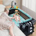 New CoziBB Baby Bassinet Bedside Crib 5 in 1 with Detachable Changing Table, Pac