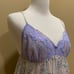 VS Paisley Print Lace Babydoll Lingerie