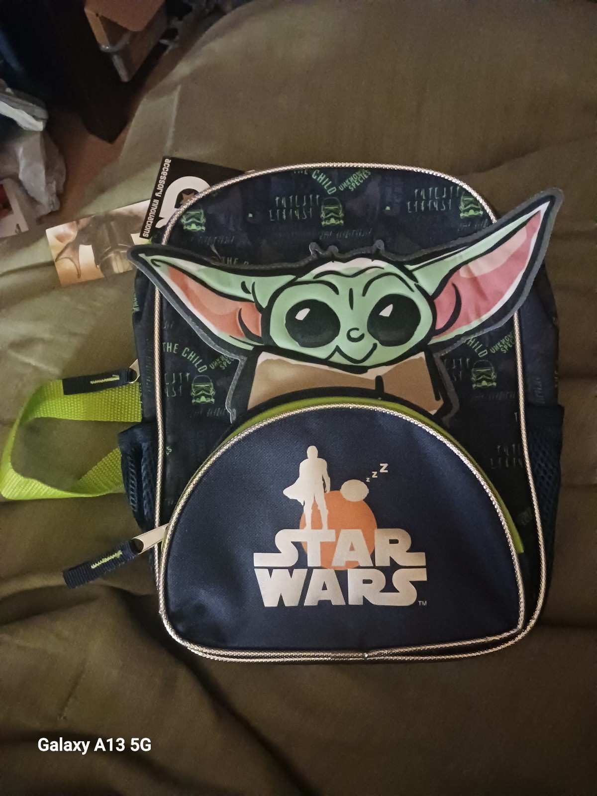 Star Wars The Mandalorian 10 Inchs Backpack Protector kids