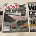 WWII WEAPONS Bringing History Life Plus 2 Other War Magazines.