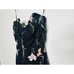 KATIE MAY Nami Black Pink Florals Snatched Silhouette Gown Dress Size Medium