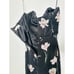 KATIE MAY Nami Black Pink Florals Snatched Silhouette Gown Dress Size Medium