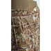 Vintage 50s 60s Button Down Skirt Midi Pleated Tiki Rockabilly COLE S M