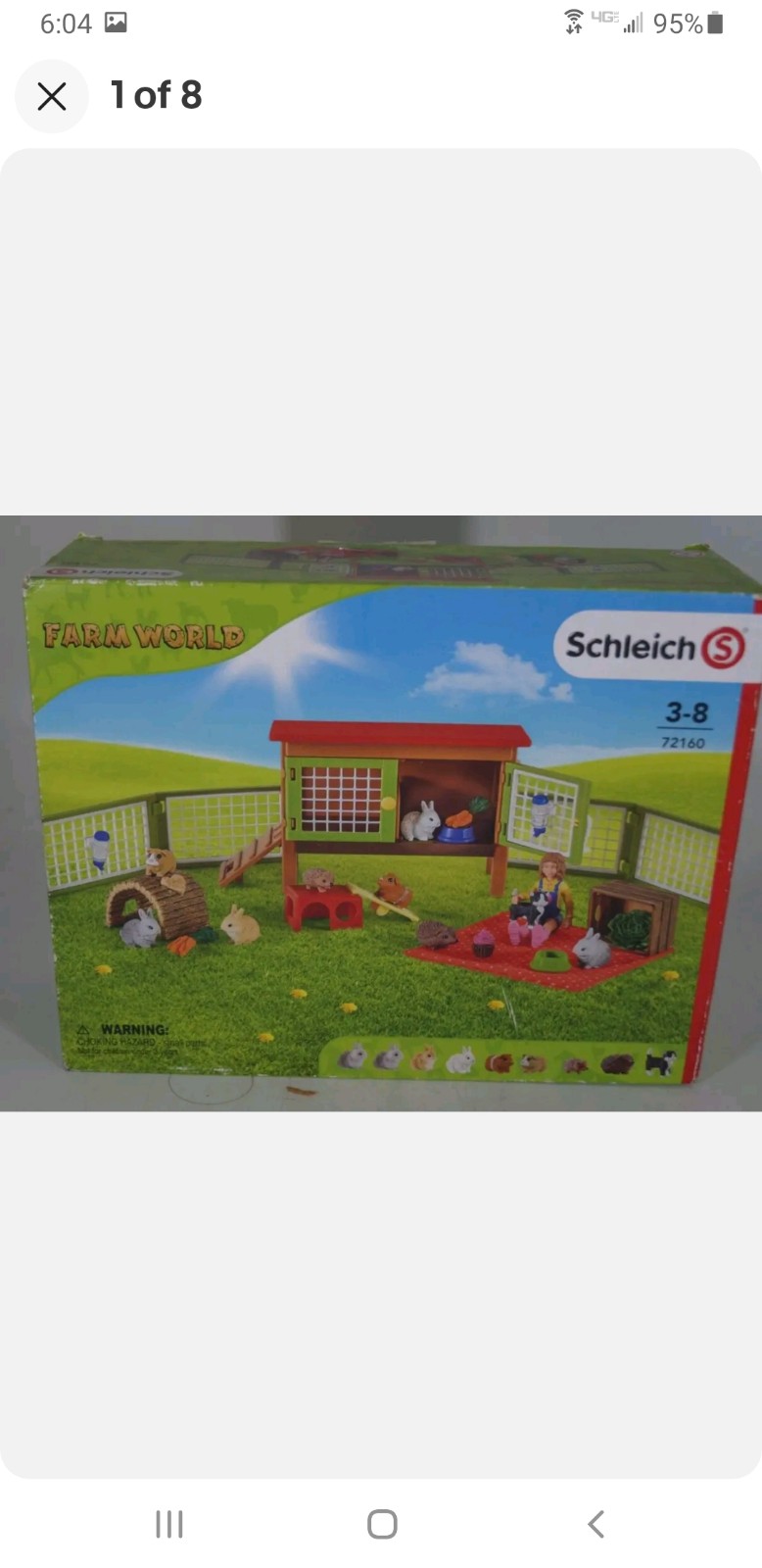 SCHLEICH Farm World Farm Toys for Girls and Boys Ages 3-8 Picnic