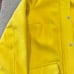 Levi's Womens Yellow Midweight Rubberized Fishtail Parka Raincoat Size L