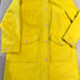 Levi's Womens Yellow Midweight Rubberized Fishtail Parka Raincoat Size L