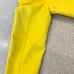 Levi's Womens Yellow Midweight Rubberized Fishtail Parka Raincoat Size L