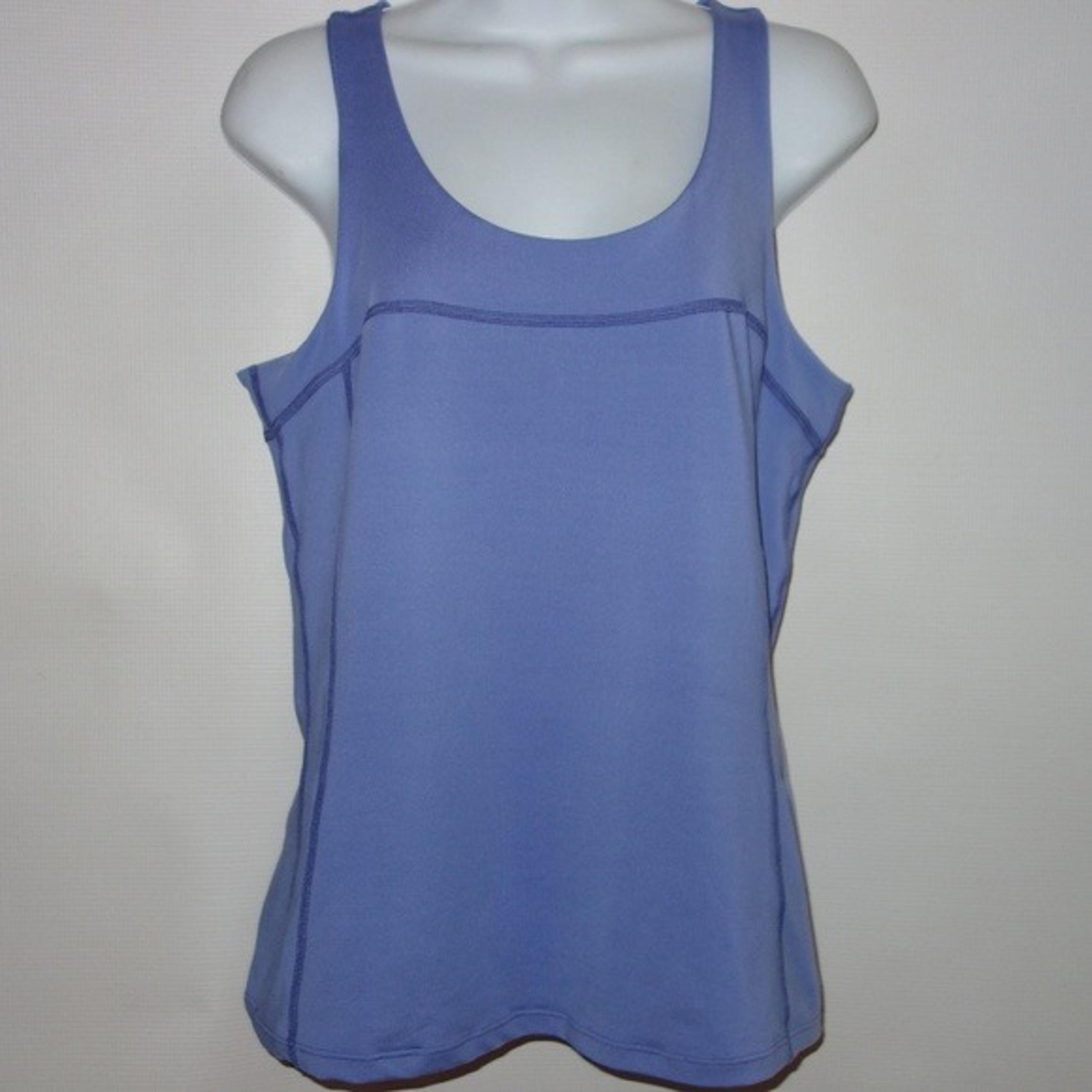 EMS Work Out Tank Top Blue Running Athletic hiking active running gorpcore