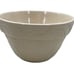Farmhouse Stoneware Mixing Bowl 10 | Cream Batter Dough Bowl Homestead
