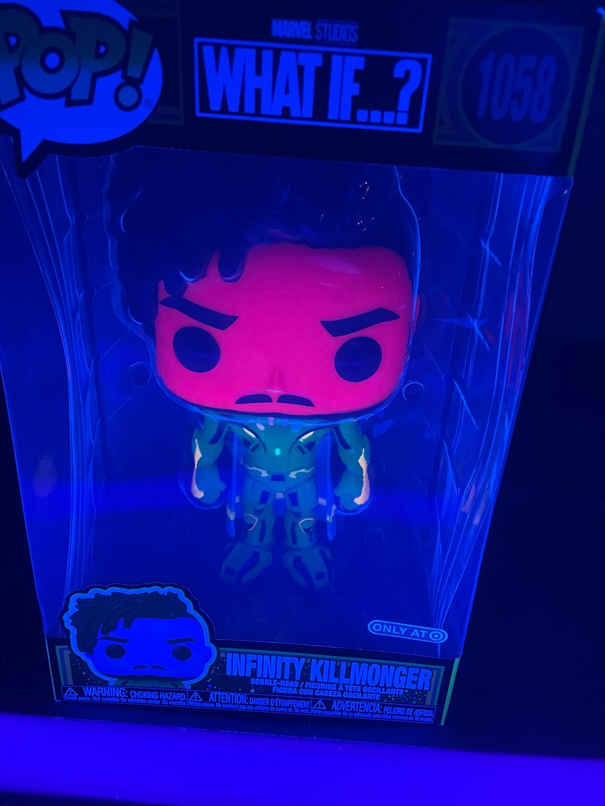 Jumbo Marvel “what if” Infinity Killmonger Blacklight Target exclusive