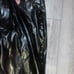 Flare leather pants