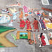 Vintage felt flannel graph Sunday school Bible lot