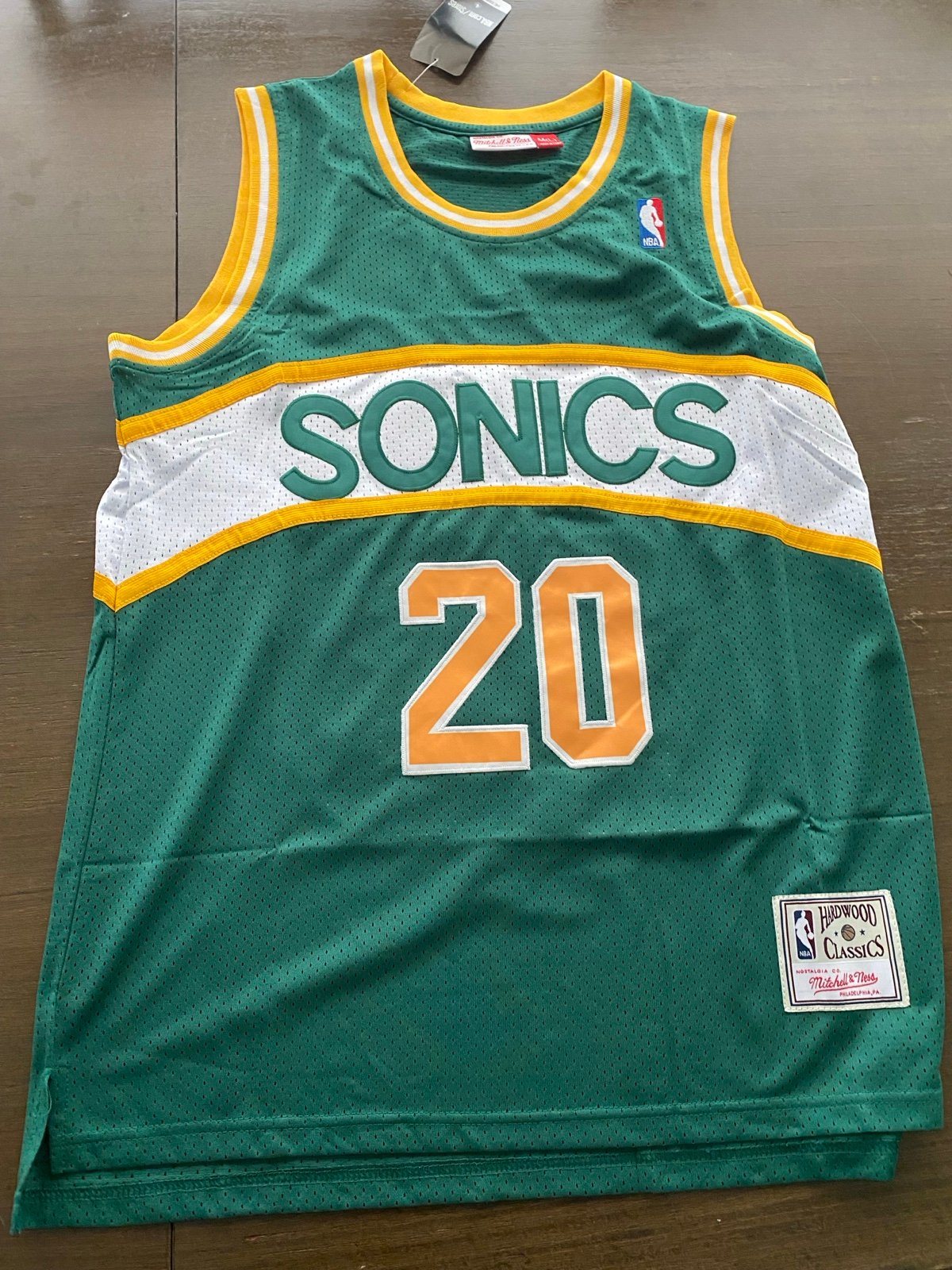 Gary Payton Large Basketball Jersey New