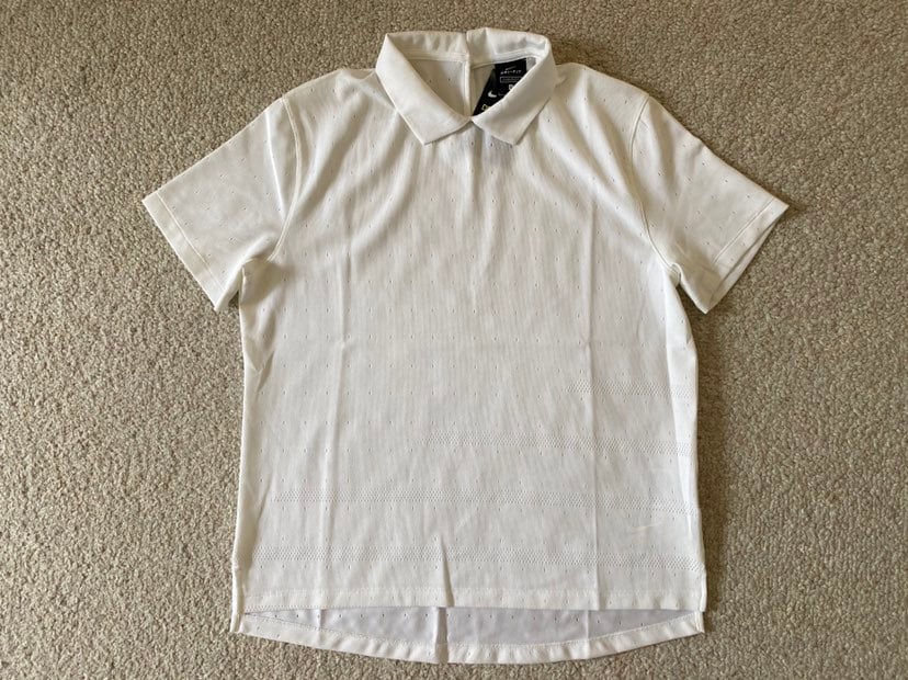 Nike Women’s White detailed polo Top Gol