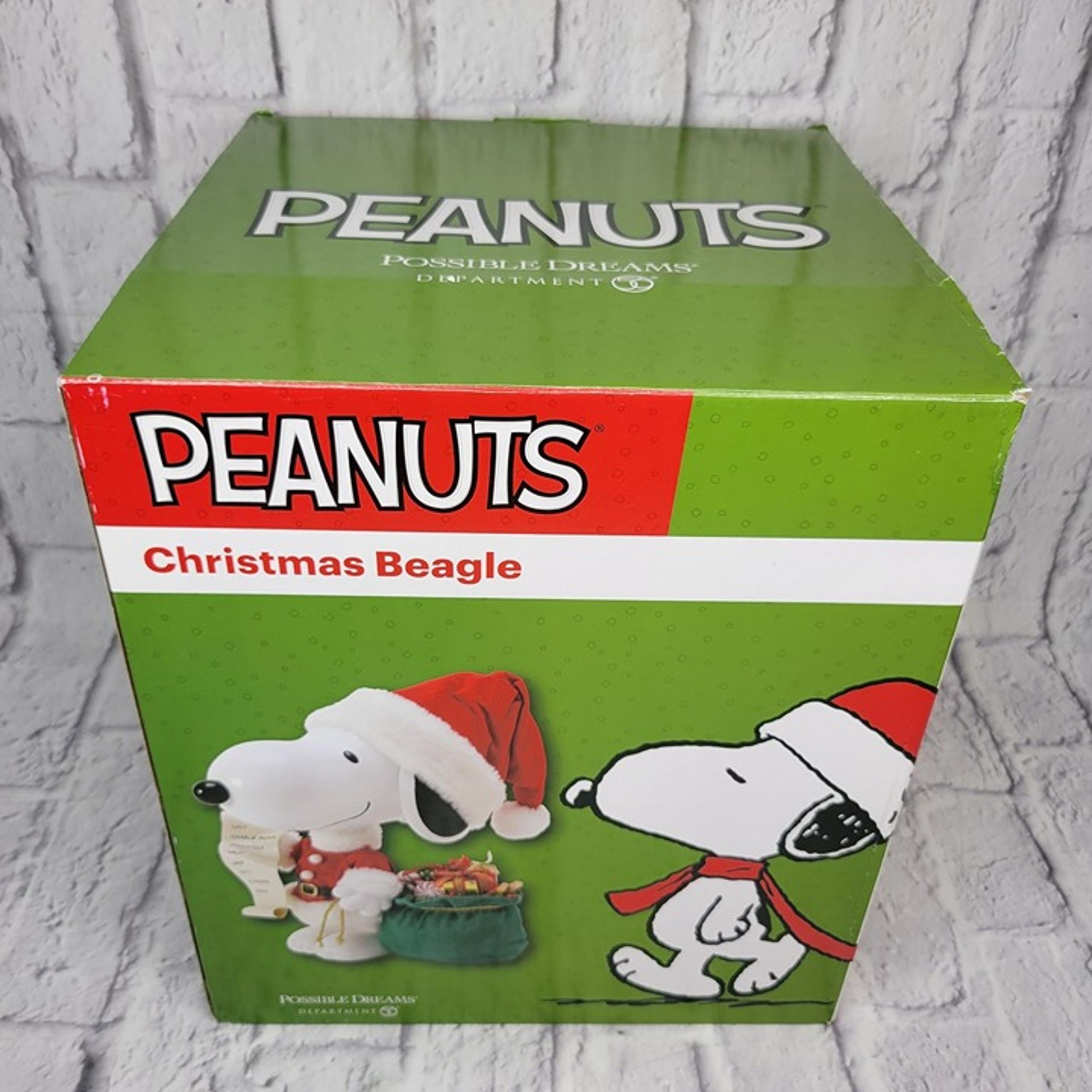 Department 56 Peanuts Snoopy Christmas Beagle Figurine 2021 Holiday Decor NIB