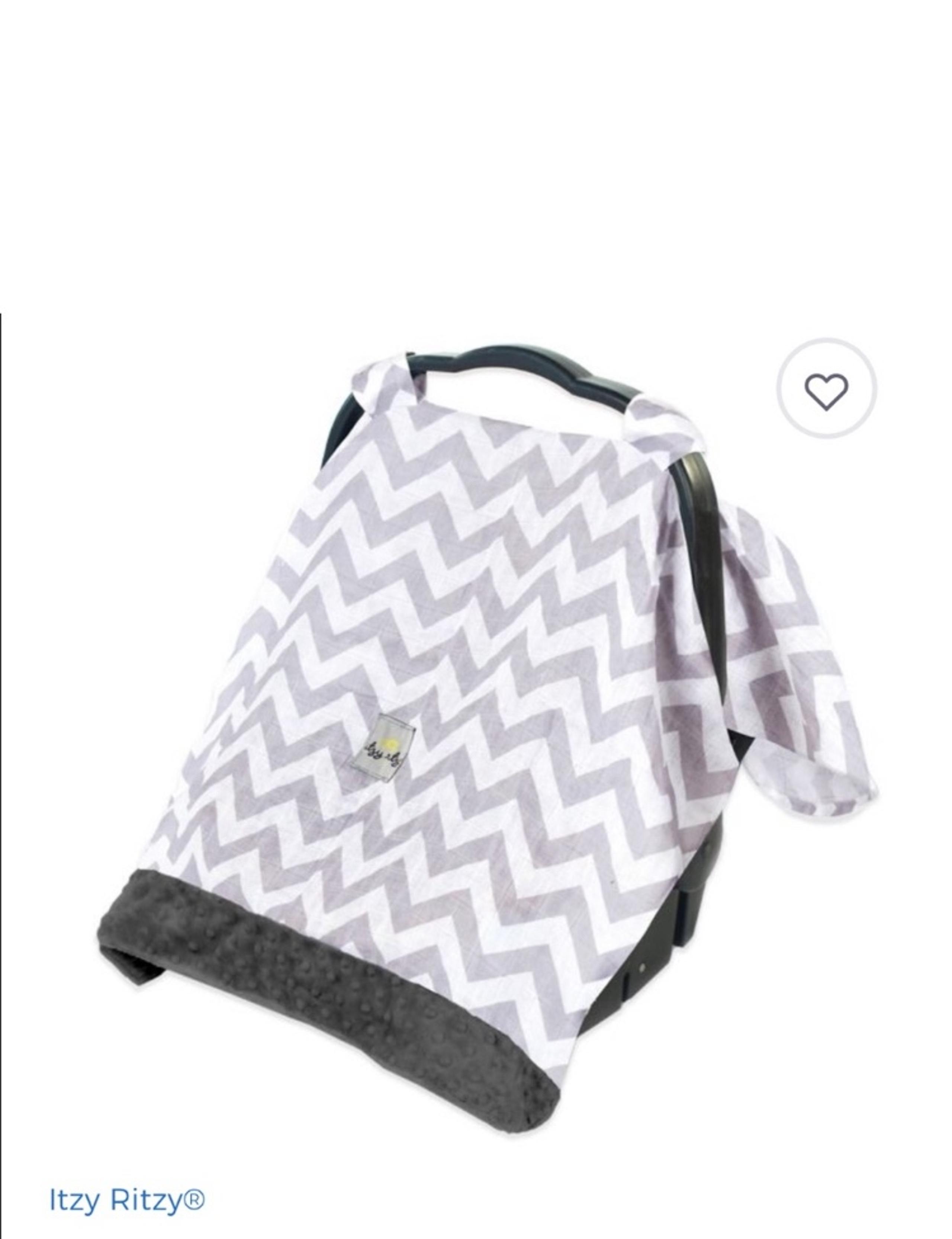 Itzy ritzy cozy happens canopy car seat cover