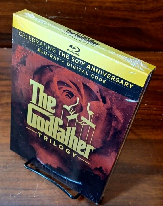 Godfather Trilogy (Blu-ray-No Digital) SLIPCOVER-Free Shipping with Tracking