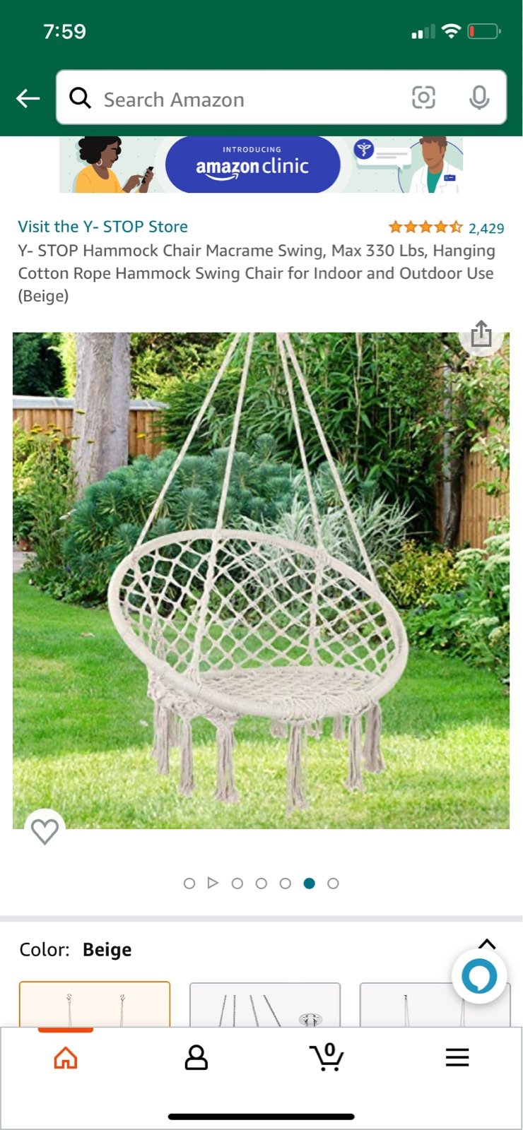 Y stop hammock