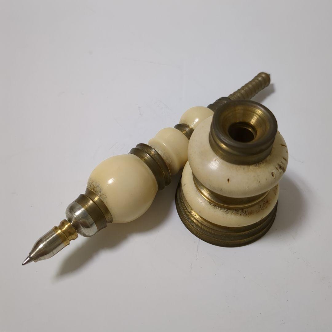 Bolt Water Buffalo Ballpoint Pen, with Stand / Imoyu-de Workshop
