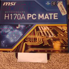 MSI H170A PC Mate motherboard