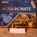 MSI H170A PC Mate motherboard