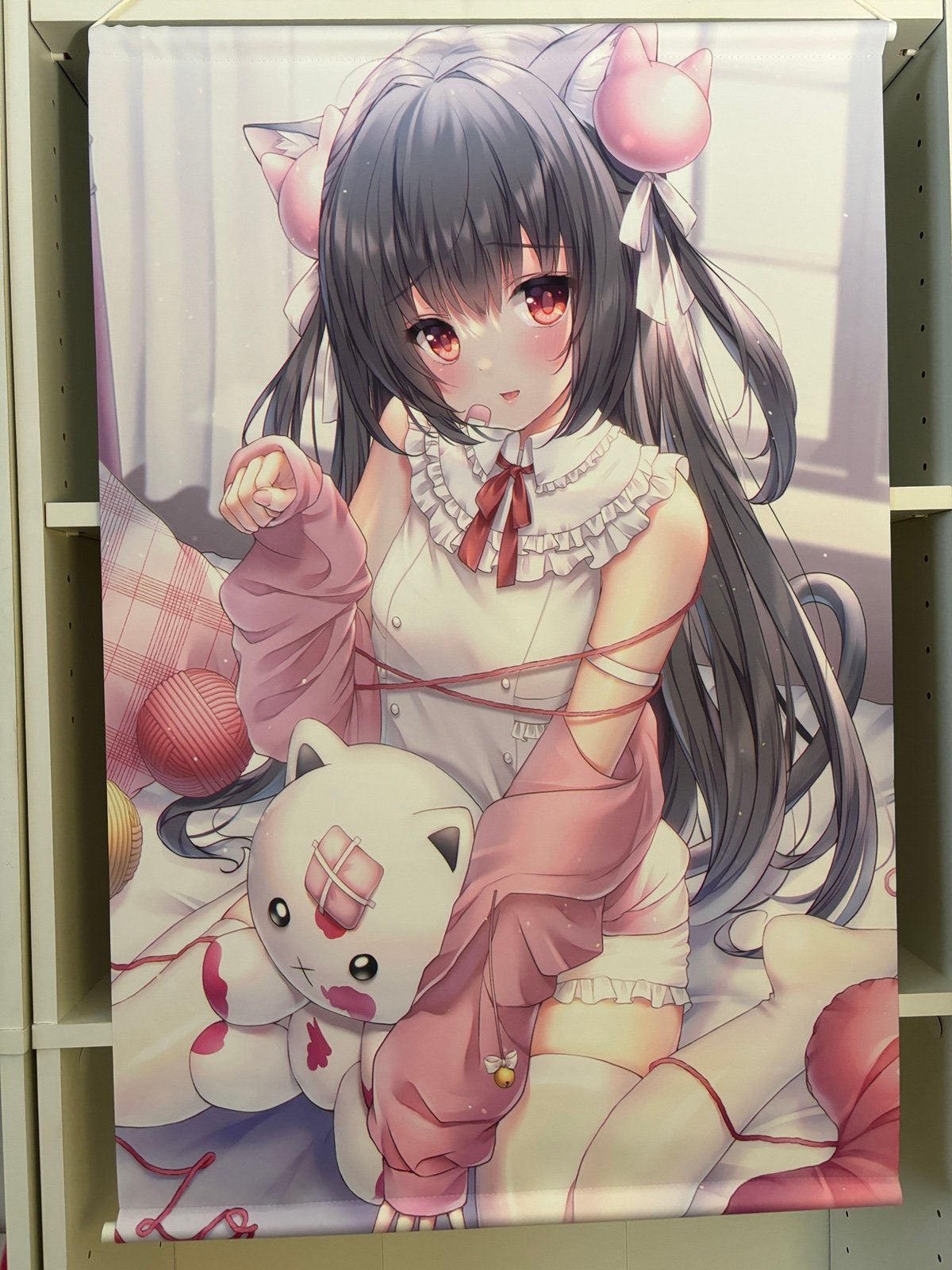 Yuyuco catgirl tapestry