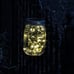 Solar Mason Jar Lights Lanterns,Jars & Hangers Included，30LED 8 Pack