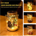 Solar Mason Jar Lights Lanterns,Jars & Hangers Included，30LED 8 Pack