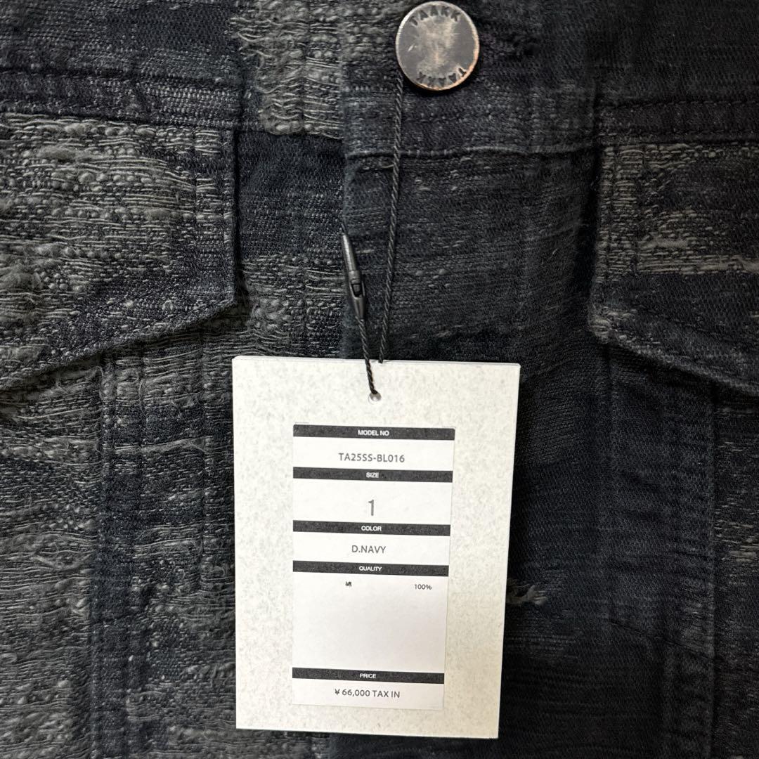 【第1位獲得！】 3RD TAAKK TYPE jacket Jean 1 Size D.NVY JACKET DENIM ジャケット・アウター