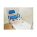 iLIVING Tub Transfer Bench Shower Chair Bath Swivel Padded Seat 300lb Senior