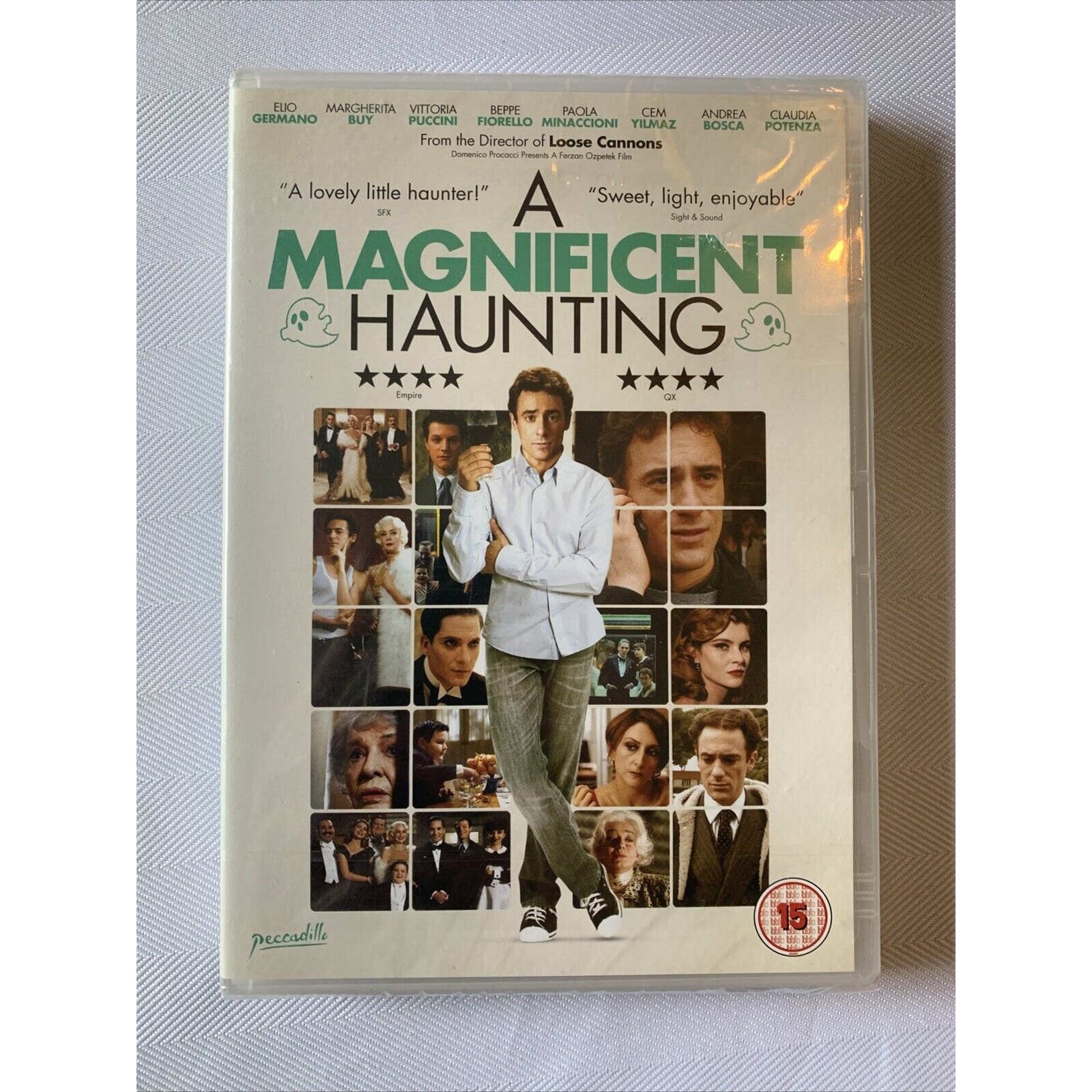 A Magnificent Haunting PAL UK DVD Italian Language Movie Film Elio Germano