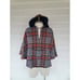 Vintage Handmade Plaid Cape