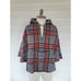 Vintage Handmade Plaid Cape