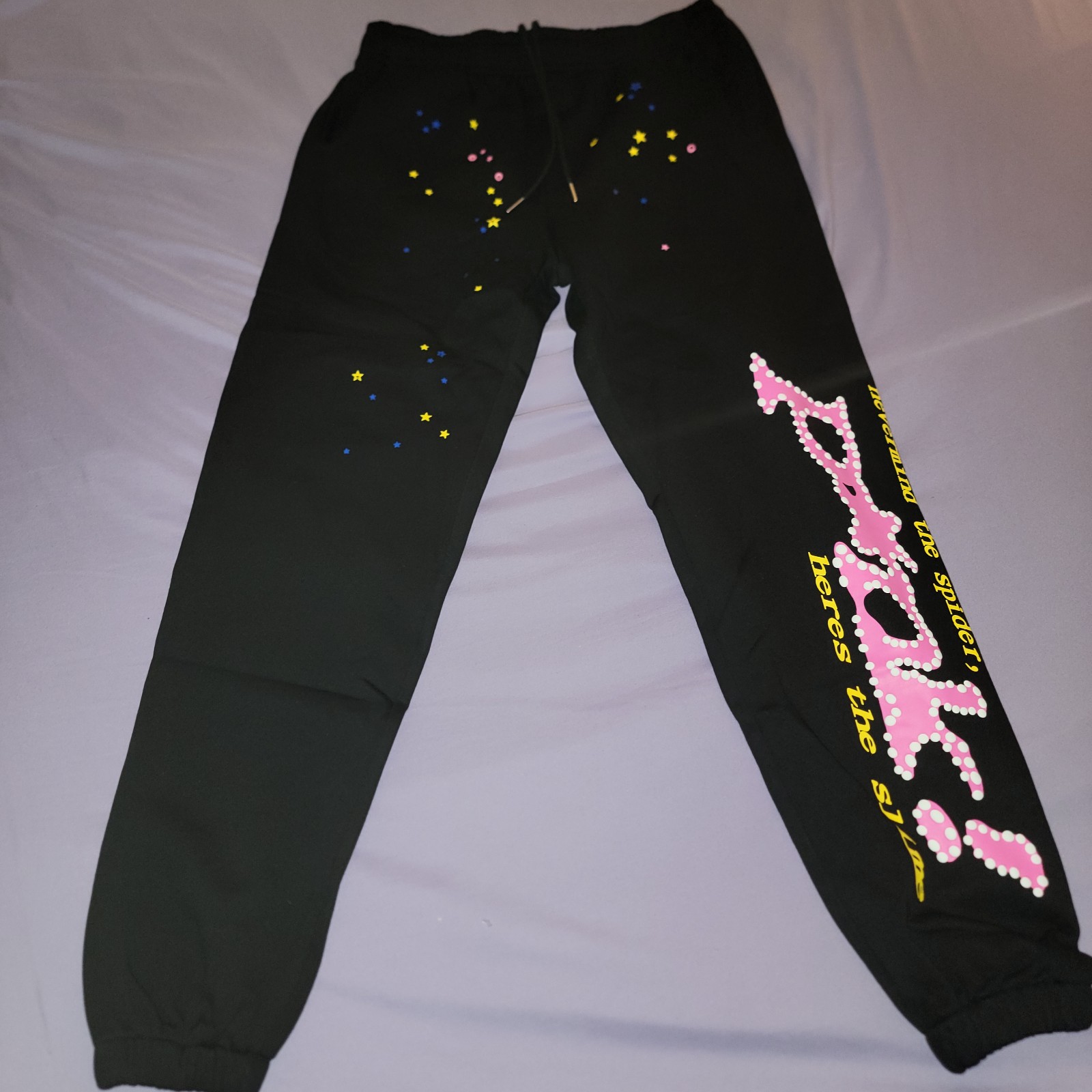 Sp5der p*nk Pants Size L