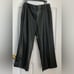 RUBY RD. FAUX LEATHER SIZE PETITE 10P, 12P, 16P BLACK FLAT FRONT 2 SLIP POCKETS