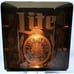 Vintage 1983 Miller Lite Beer Bar Light Wall Sconce Coach Lamp Man Cave Decor