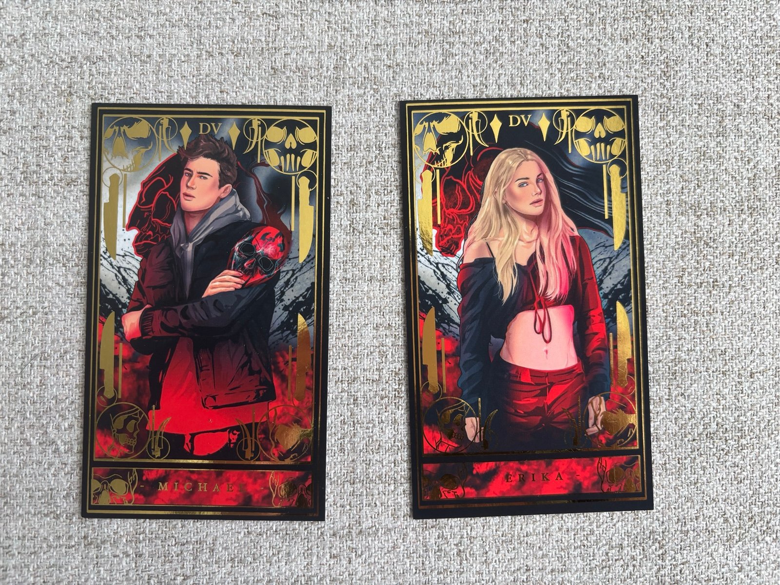 PGP Devil Night Cards Michael/Erika