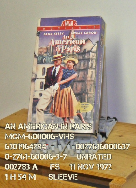 VHS - AN AMERICAN IN PARIS
