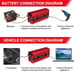 Yinleader Power Inverter 1500W/3000W DC 12V to 110V AC Car Converter with Intell