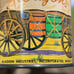 1950s Aladdin, Half Pint Vacuum Bottle, Metal Thermos, Chuck Wagon