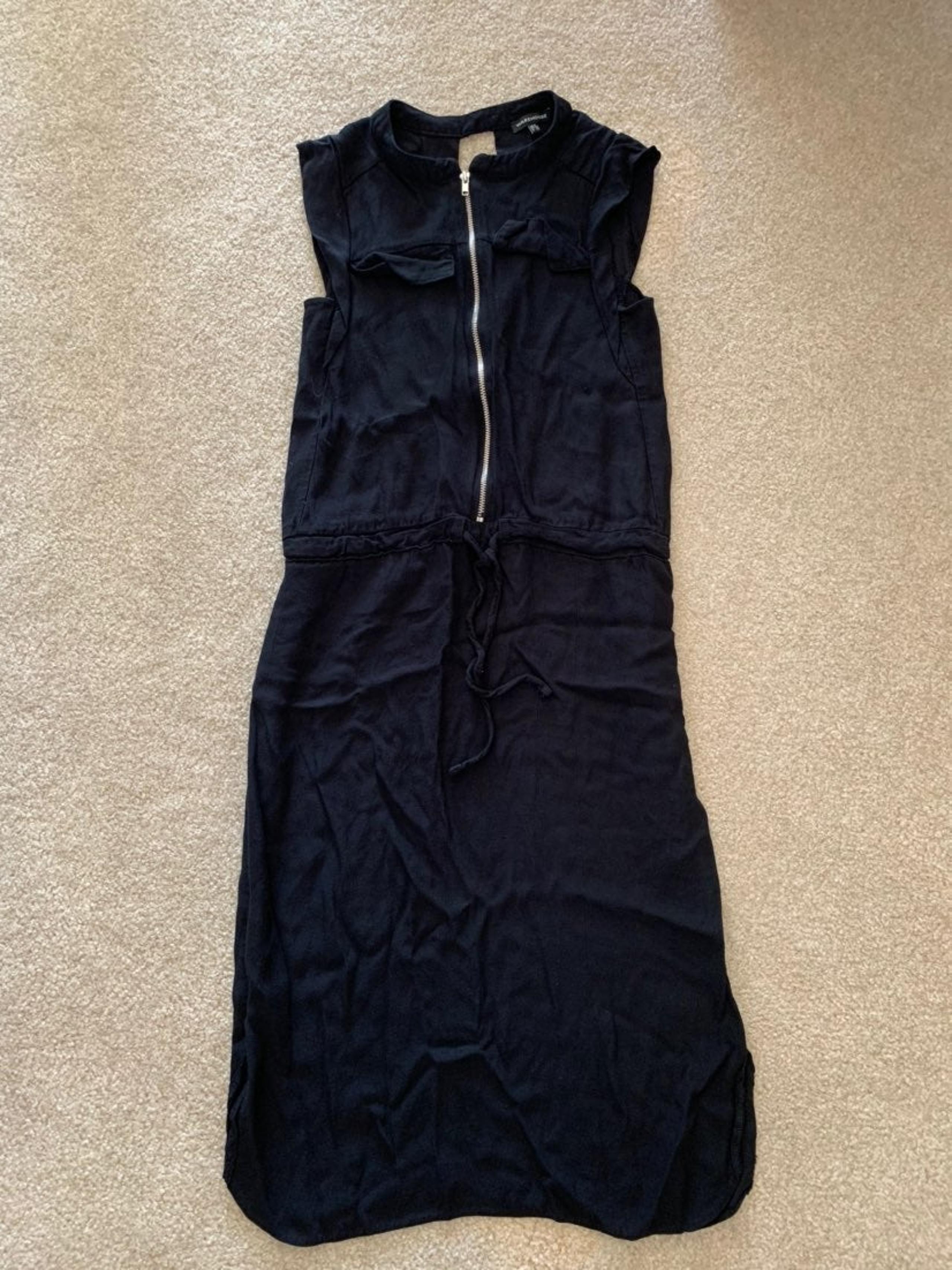 ASOS Warehouse black Midi Dress  XS